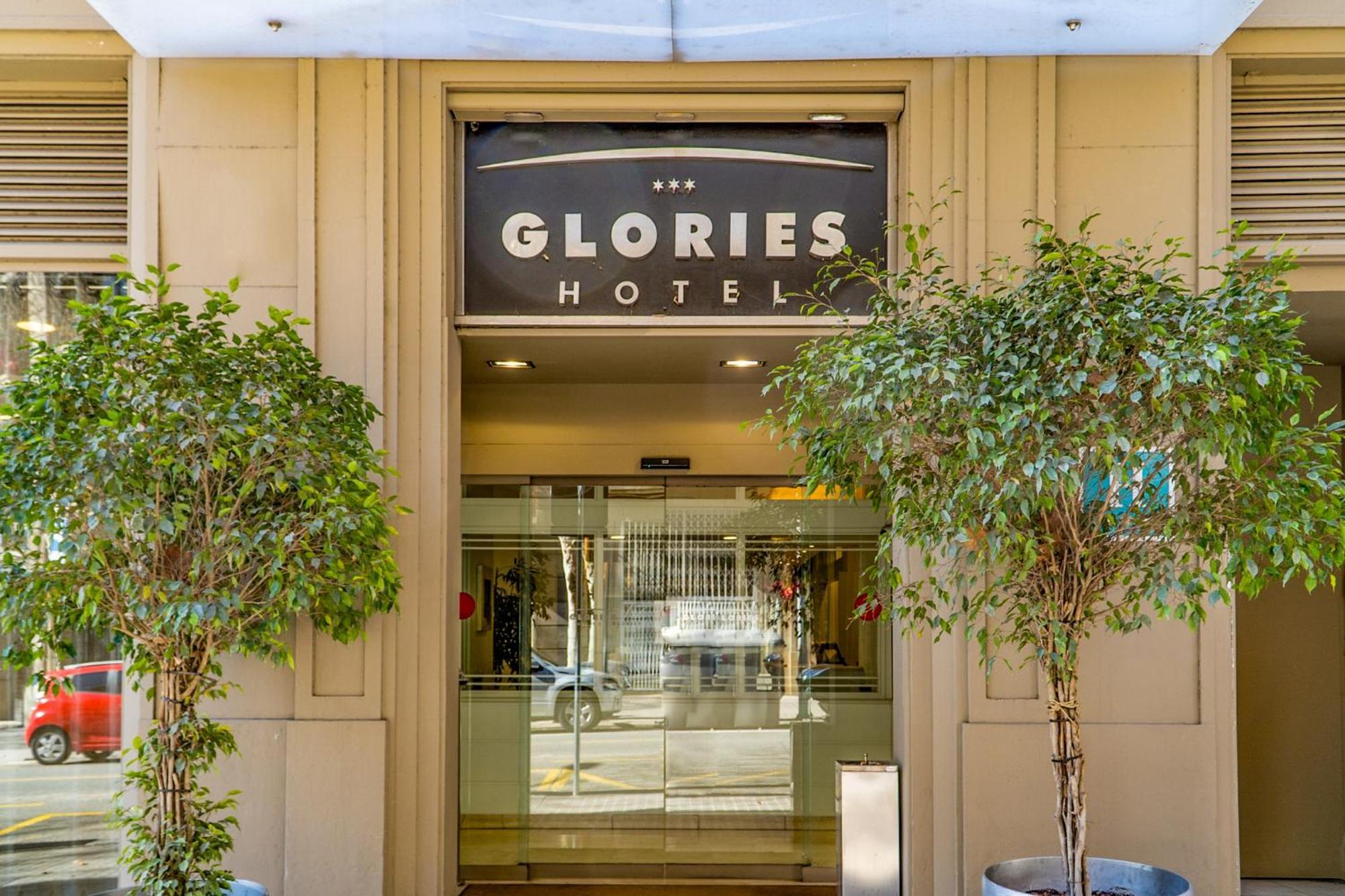 Hotel Glòries Barcelona Exterior foto